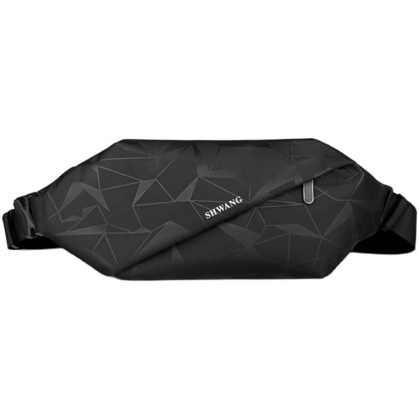 Új modell férfi deréktáska fekete színben