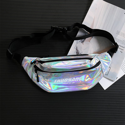 Férfi táska egy fogantyúval és felirattal