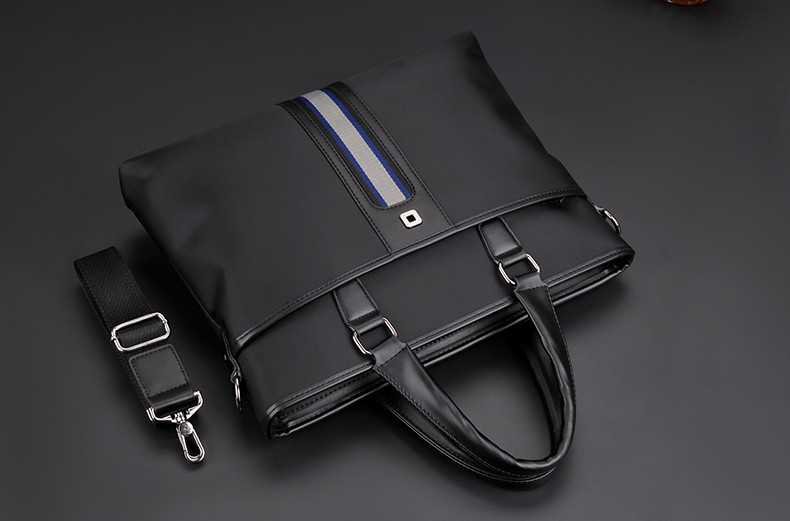 Férfi táska cipzárral - laptophoz is alkalmas