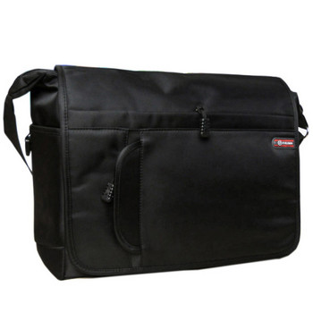 Ανδρική τσάντα με μπροστινή τσέπη - κατάλληλο για φορητό υπολογιστή