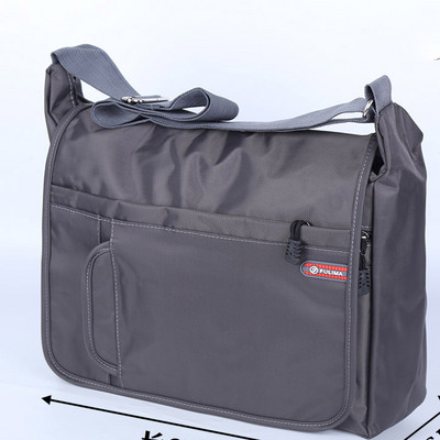 Férfi táska elülső zsebbel - laptophoz is alkalmas