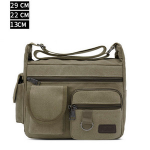 Ees taskutega vabaaja tekstiilist kott meestele