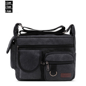 Ees taskutega vabaaja tekstiilist kott meestele