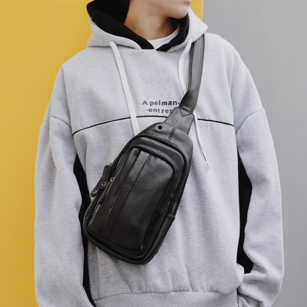 Uus mudel meeste nahast kott