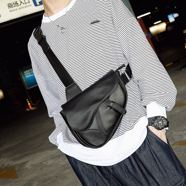 Geanta de umar barbatesc model nou din piele ecologica