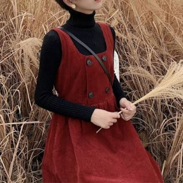 Комплект за бременни жени - пуловер и рокля