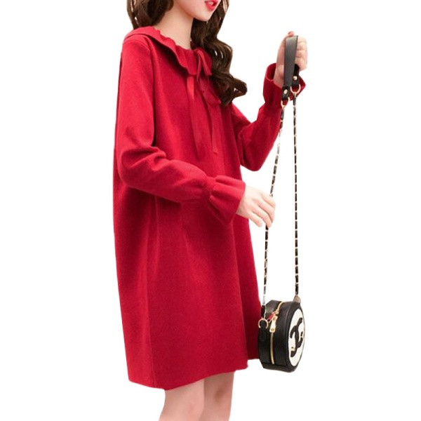 Modern ruha terhes nők számára - széles modell