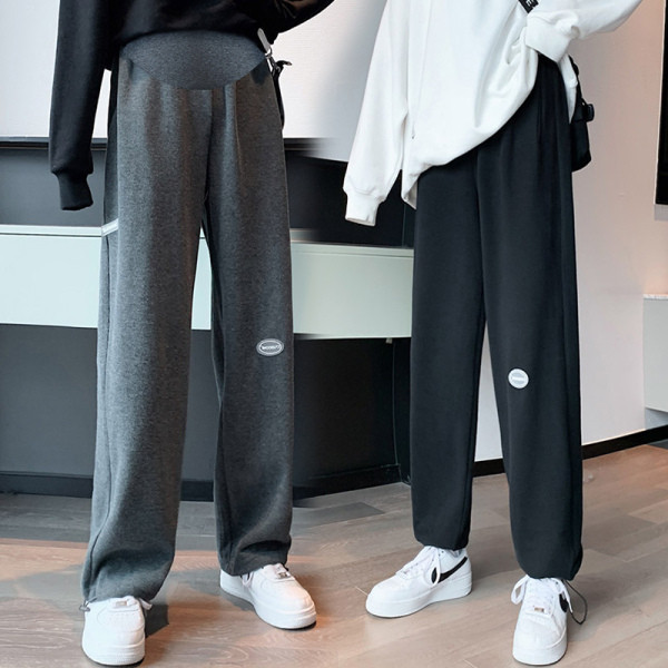 Ежедневен дамски широк панталон подходящ за бременни