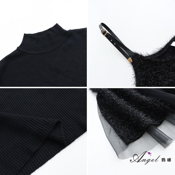 Ženski komplet bluza + haljina za trudnice