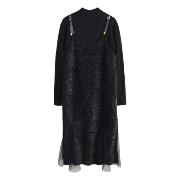 Ženski komplet bluza + haljina za trudnice