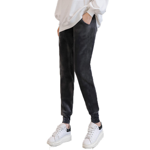 Alkalmi nadrág terhes nőknek meleg béléssel - két modell