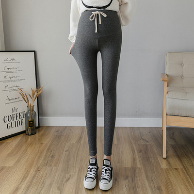 Dnevne ženske tajice na vezanje pogodne za trudnice