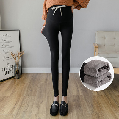 Dnevne ženske tajice na vezanje pogodne za trudnice