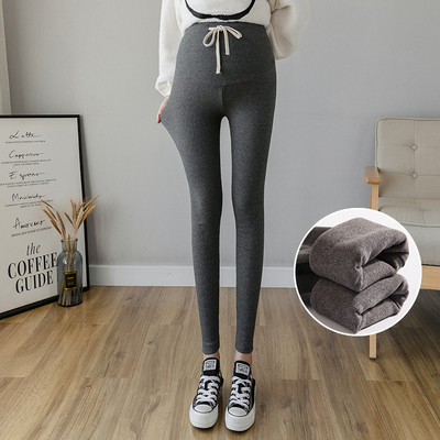 Dnevne ženske tajice na vezanje pogodne za trudnice