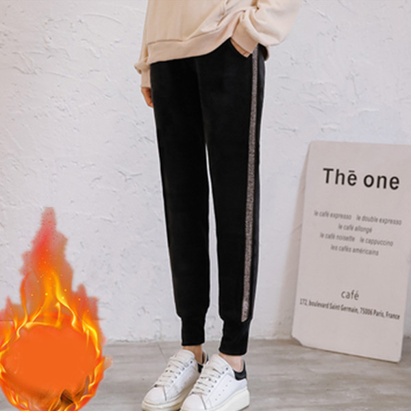 Naiste sooja voodriga püksid rasedatele - kaks mudelit