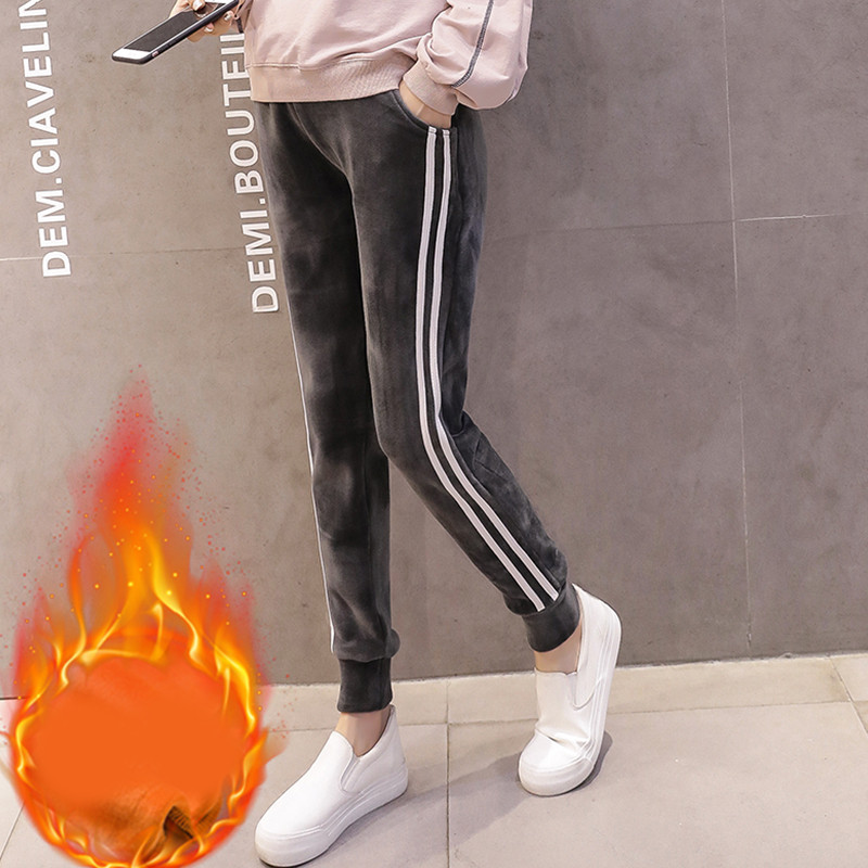 Naiste sooja voodriga püksid rasedatele - kaks mudelit