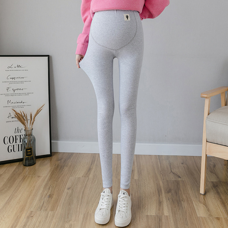 Moteriški kasdieniai antblauzdžiai su emblema, tinkami nėščiosioms