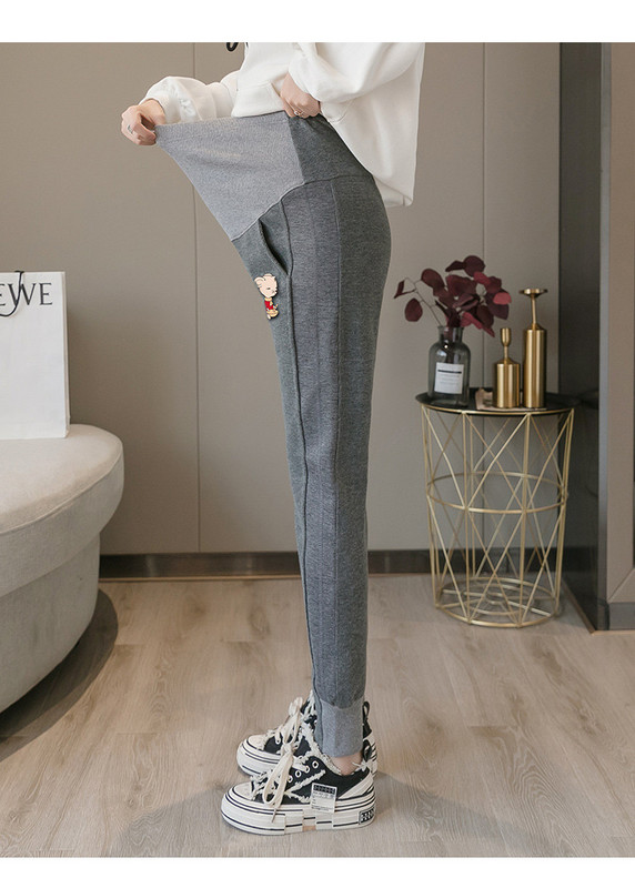 Sport és szabadidő nadrág zsebekkel terhes nők számára