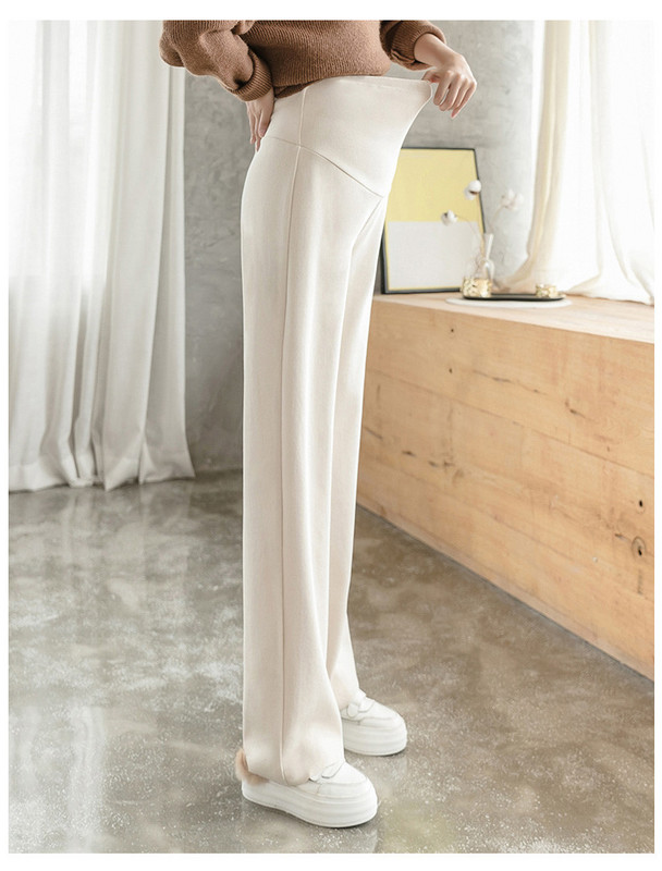 Női nadrág terhes nőknek - kivágott modell