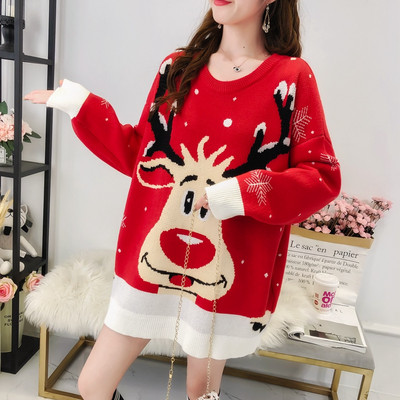 Χειμερινό πουλόβερ για έγκυες γυναίκες με οβάλ λαιμόκοψη - διάφορα μοντέλα