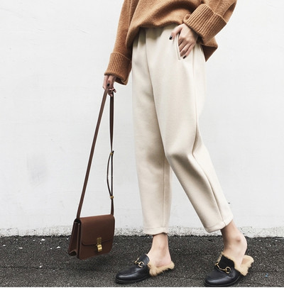 Alkalmi nadrág terhes nők számára - két modell