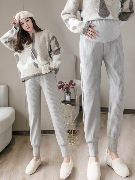 Pantaloni toamna-iarna pentru gravide model gratuit