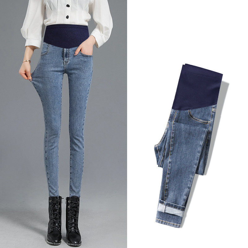 Női leggings széles gumiszalaggal terhes nők számára