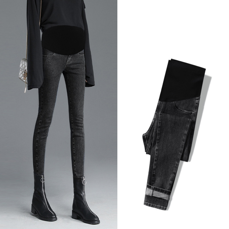 Női leggings széles gumiszalaggal terhes nők számára