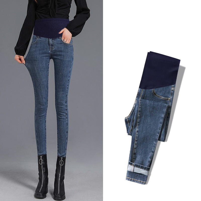 Női leggings széles gumiszalaggal terhes nők számára