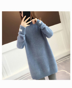 Hosszú alsó pulóver terhes nők számára