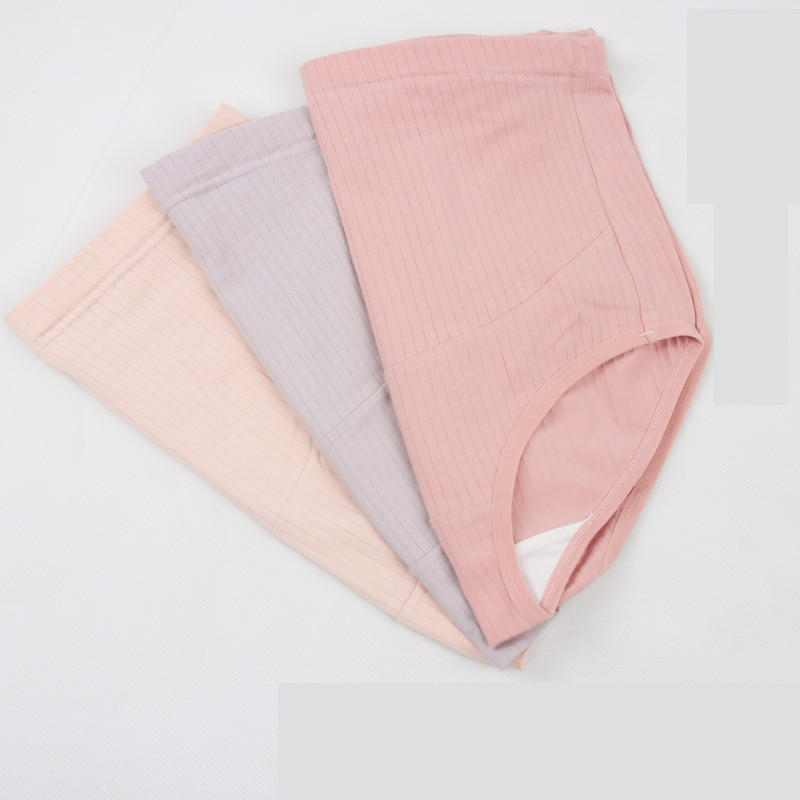 Magas derekú pamut bikini terhes nők számára