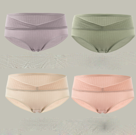 4 bikiinist koosnev komplekt madala vöökohaga rasedatele naistele