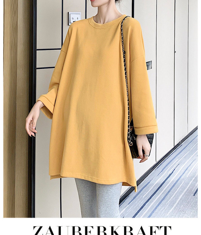 Női blúz terhes nőknek - széles modell