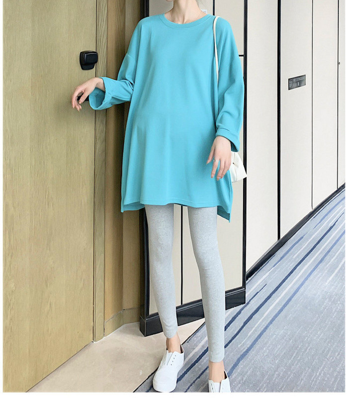 Női blúz terhes nőknek - széles modell