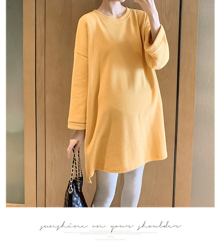 Női blúz terhes nőknek - széles modell