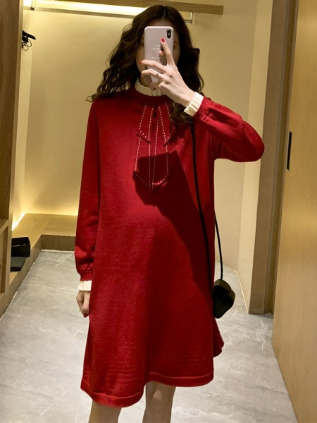 Široka haljina za trudnice - nekoliko modela