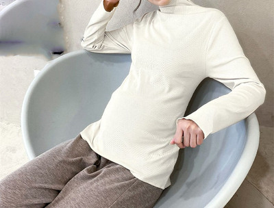 Ležerna bluza s dugim rukavima - za trudnice