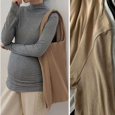 Ležerna bluza s dugim rukavima - za trudnice