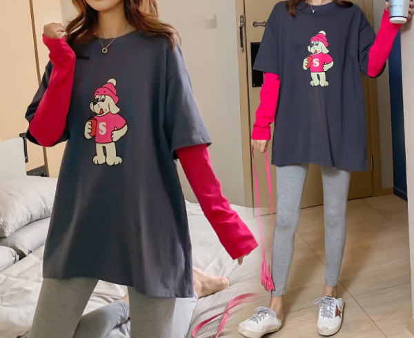 Novi model sportske bluze sa okruglim izrezom za trudnice