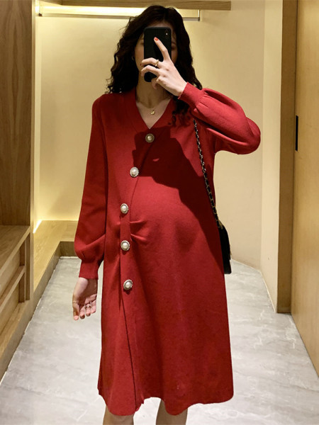 Haljina za trudnice sa dugim rukavima - više modela