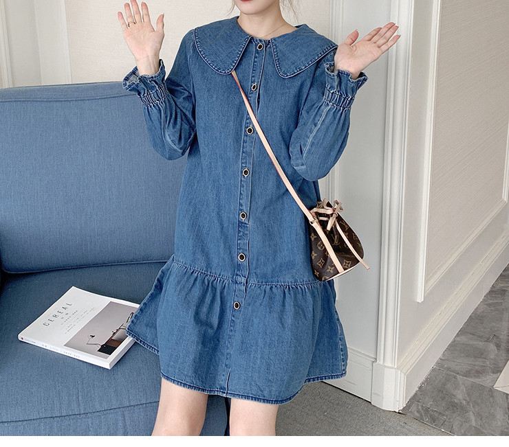 Farmer ruha, gombos terhes nőknek