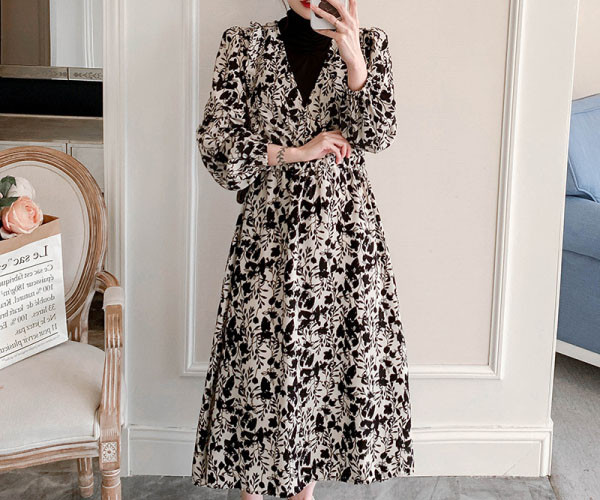 Új modell hosszú ujjú ruha terhes nők számára