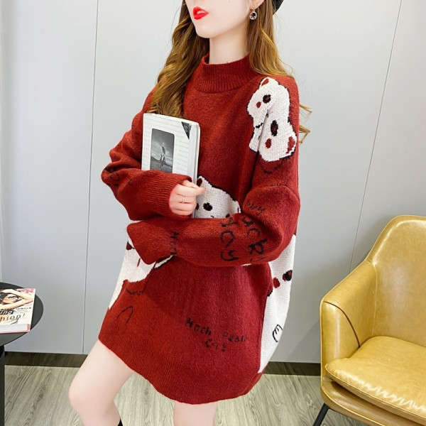 Tunika terhes nőknek színes rátéttel és pólógallérral