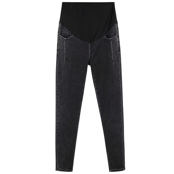 Ευρύ μοντέλο τζιν για έγκυες γυναίκες σε δύο χρώματα