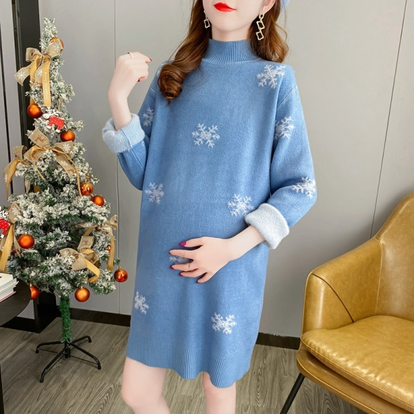 Tuunika rasedatele lumehelveste ja polokaelusega