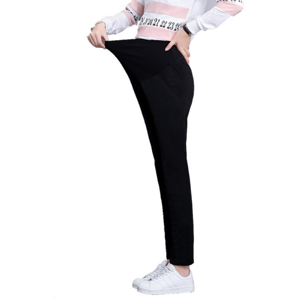 Musta värvi naistepüksid rasedatele