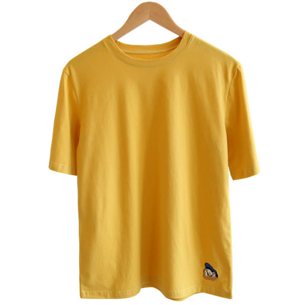 Naiste lühikeste varrukatega pluus, mis sobib rasedatele