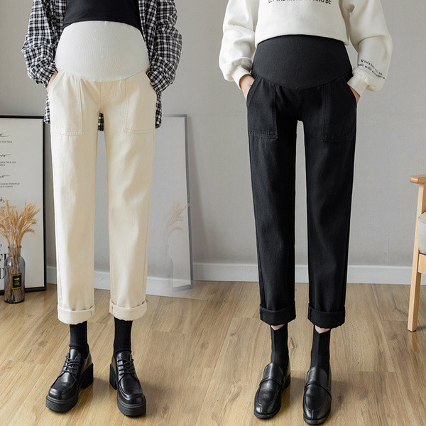 Valged sirge mudeli teksad elastse vöökohaga