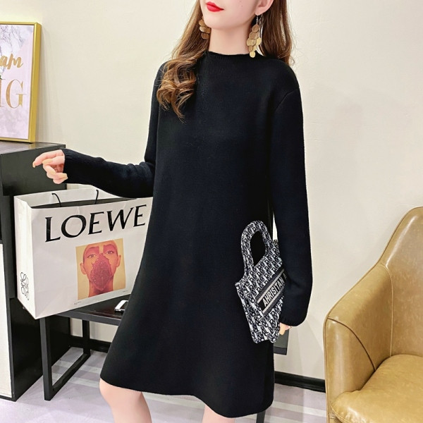 Madala kraega vabaaja kleit rasedatele