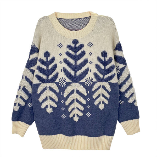 Ingyenes modell pulóver terhes nők számára ovális nyakkivágással